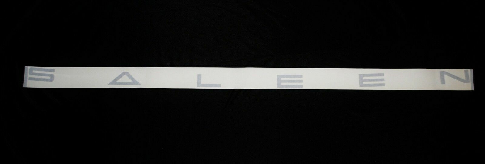 2009-2010-2011 Saleen S281/S302 Ford Mustang Windshield Banner - SILVER ONLY