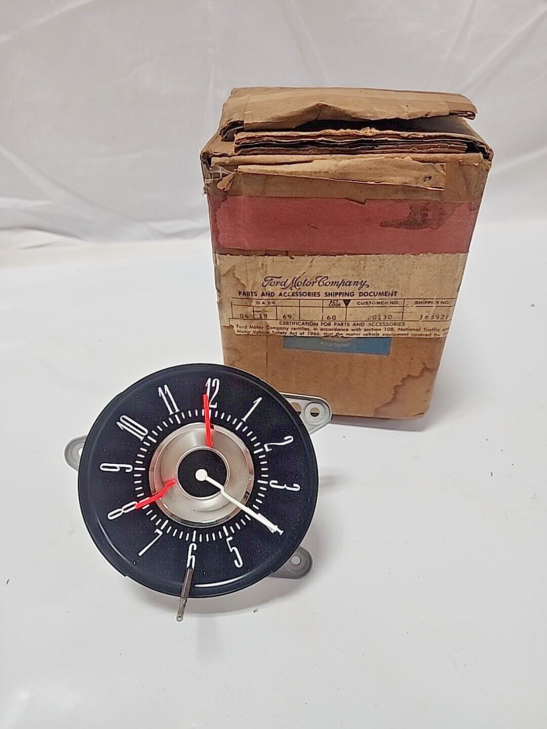 NOS 1968 1969 1970 1971 FORD THUNDERBIRD ELECTRIC CLOCK ASSEMBLY KIT C8SZ-15000A