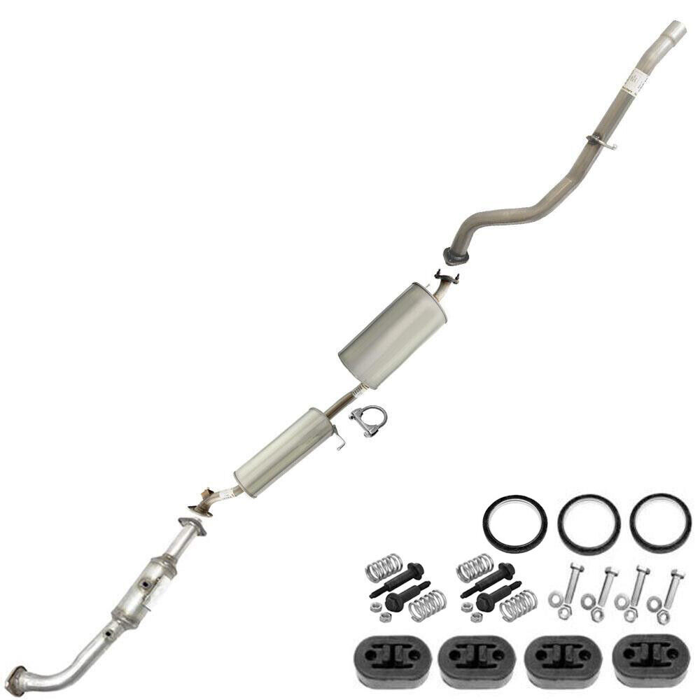 Stainless steel Exhaust System with hangers and bolts fits: 03-2011 Element