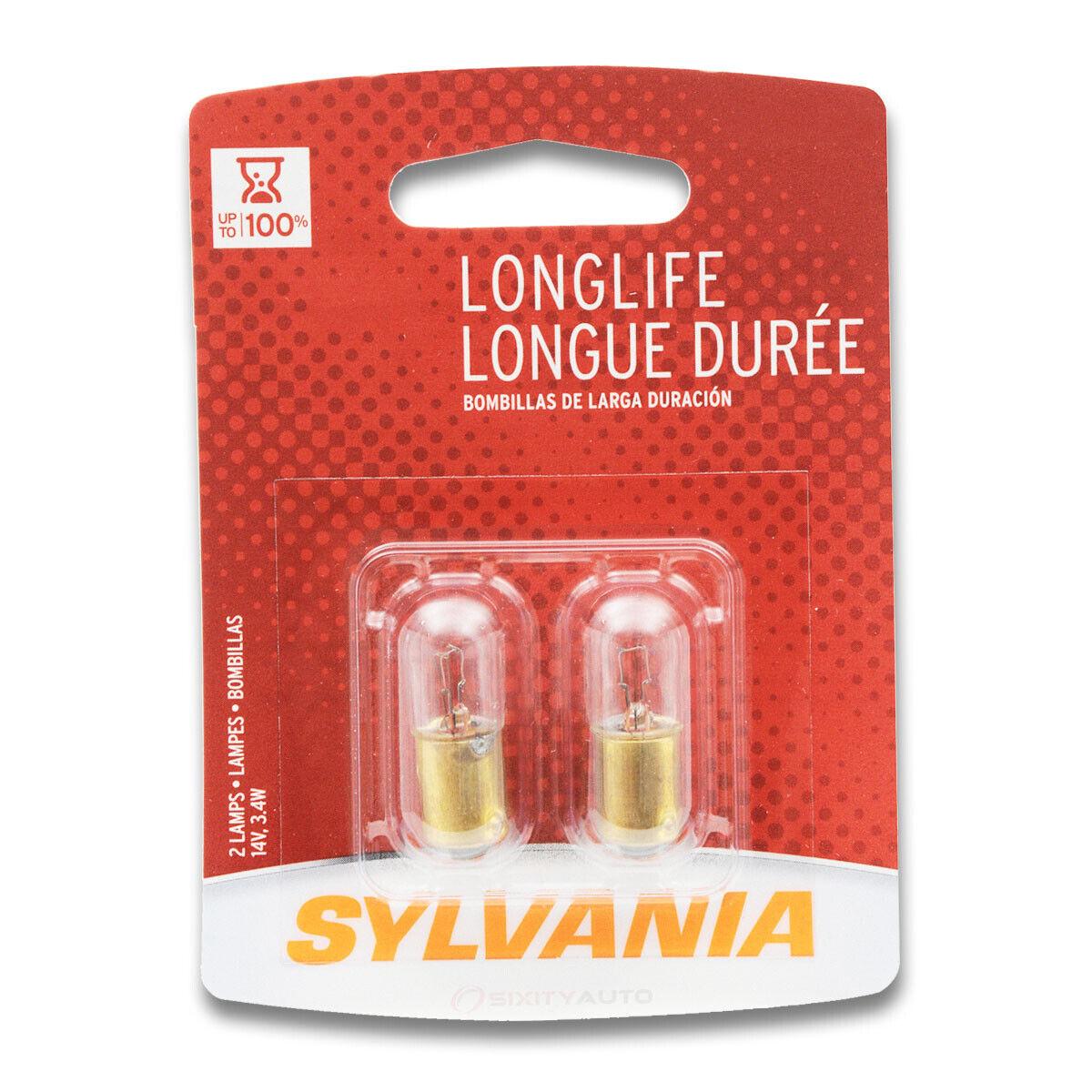 Sylvania Long Life Glove Box Light Bulb for Chevrolet Corvette Bel Air fb