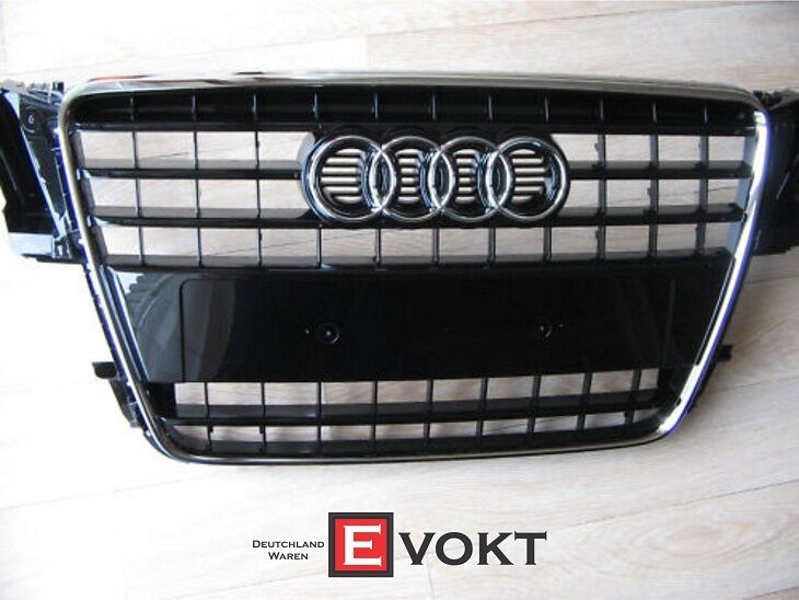 Audi A5 8T grille black glossy front grille grill piano lacquer