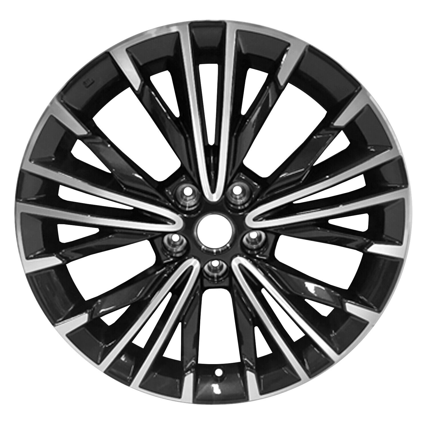 62722 Reconditioned OEM Factory Aluminum 18x8.5 Wheel Machined