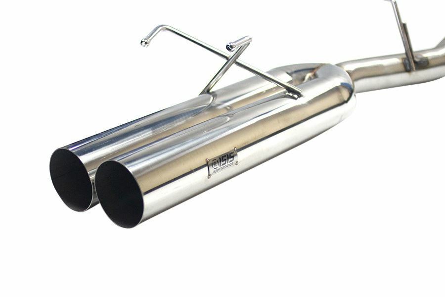 ISR Performance EP Dual Tip Exhaust compatible with Nissan 240sx 89-94 (S13