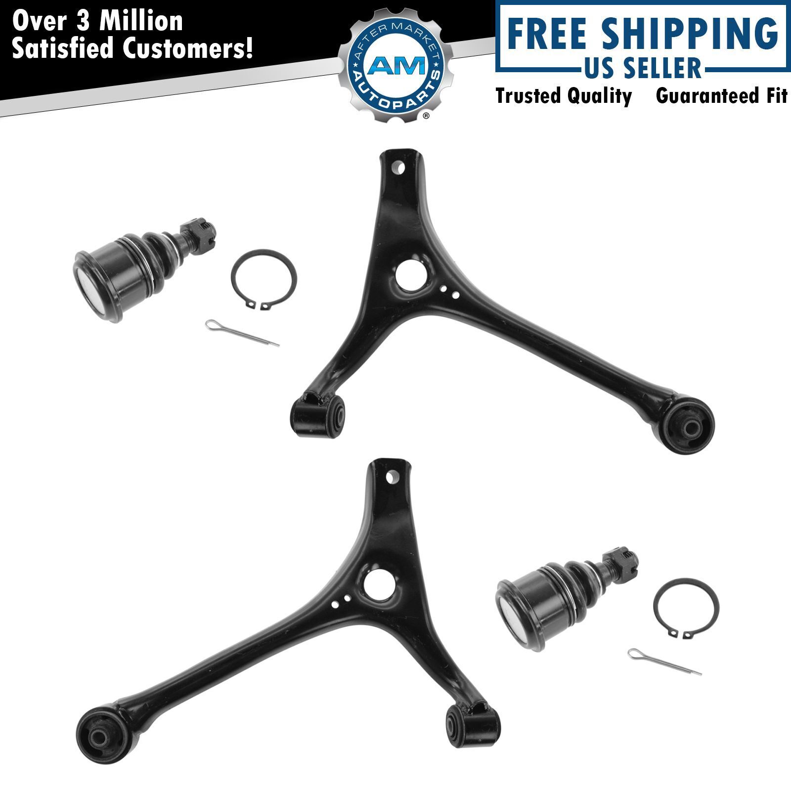 Front Lower Control Arm w/ Ball Joint LH RH Pair Set of 2 for Taurus Sable New