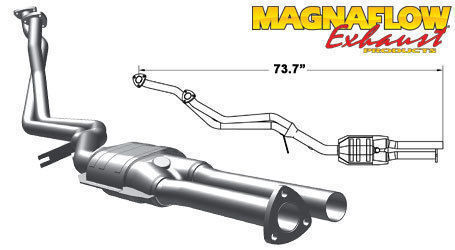 Magnaflow 23556 Direct-Fit Catalytic Converter for 1985-1987 BMW 635CSi Exhaust