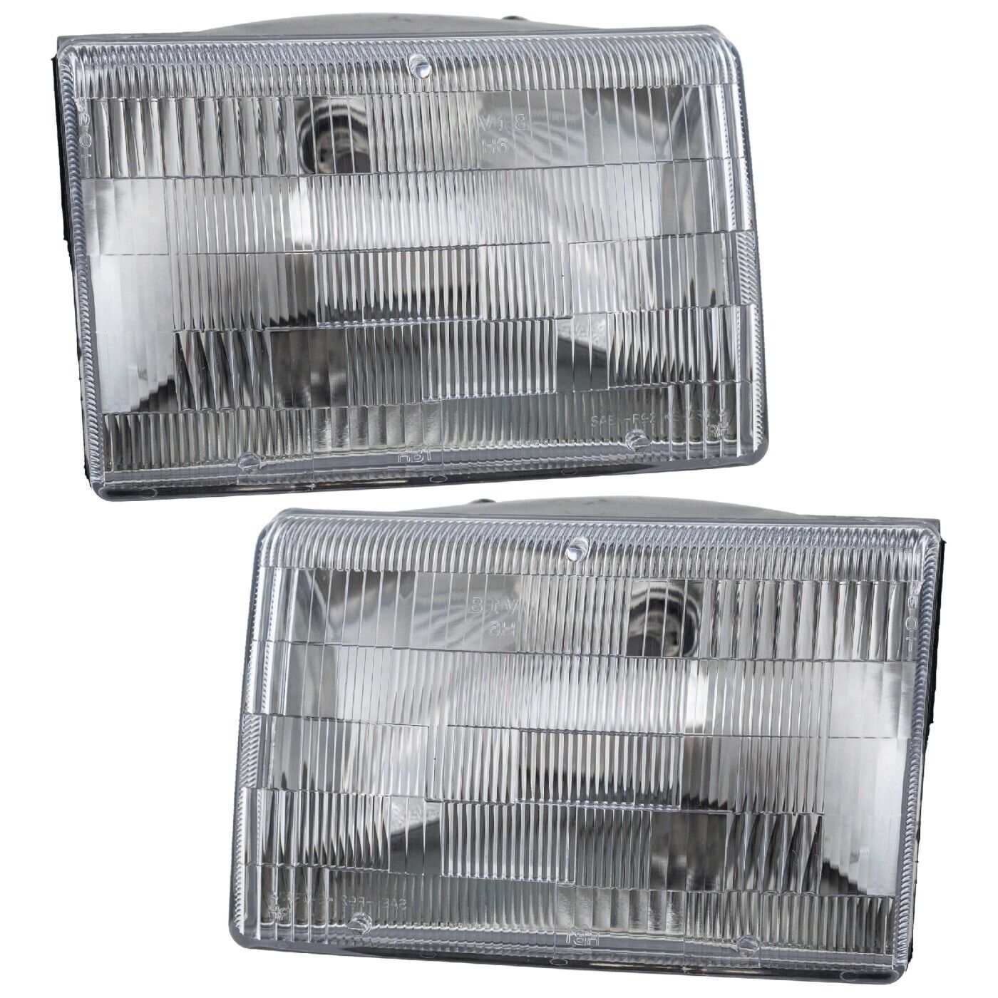 Headlights Headlamps Left & Right Pair Set for 93-98 Jeep Grand Cherokee