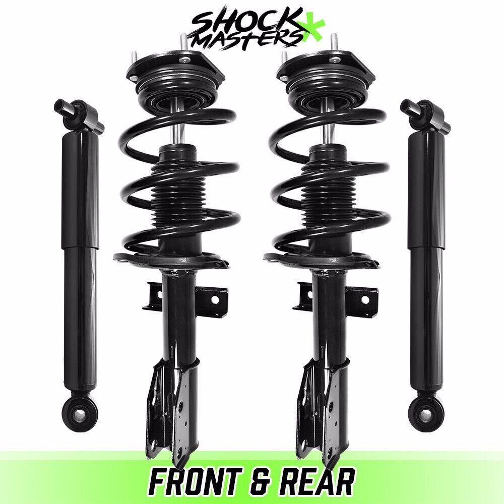Front Quick Complete Struts w/ Springs & Rear shocks for 2007-2012 GMC Acadia