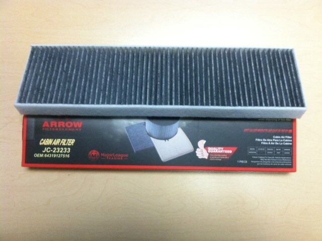 Cabin Air Filter  Charcoal Carbon BMW Mini Cooper High Quality A/C Filter 516