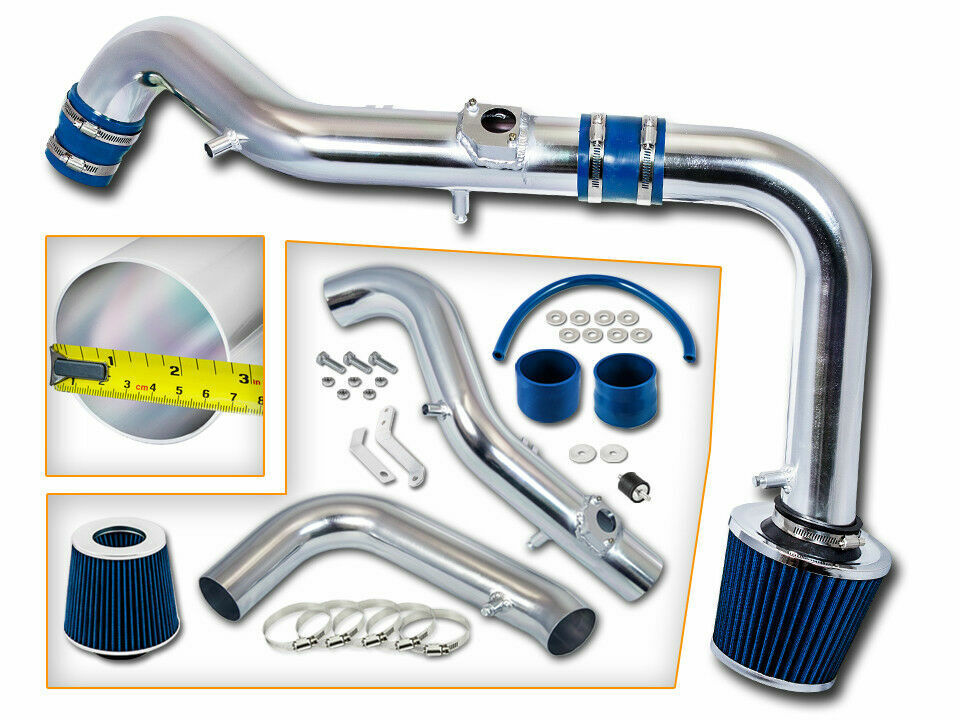 BCP BLUE 05-06 Scion tC 2.4L VVTi L4 Cold Air Intake Induction Kit + Filter
