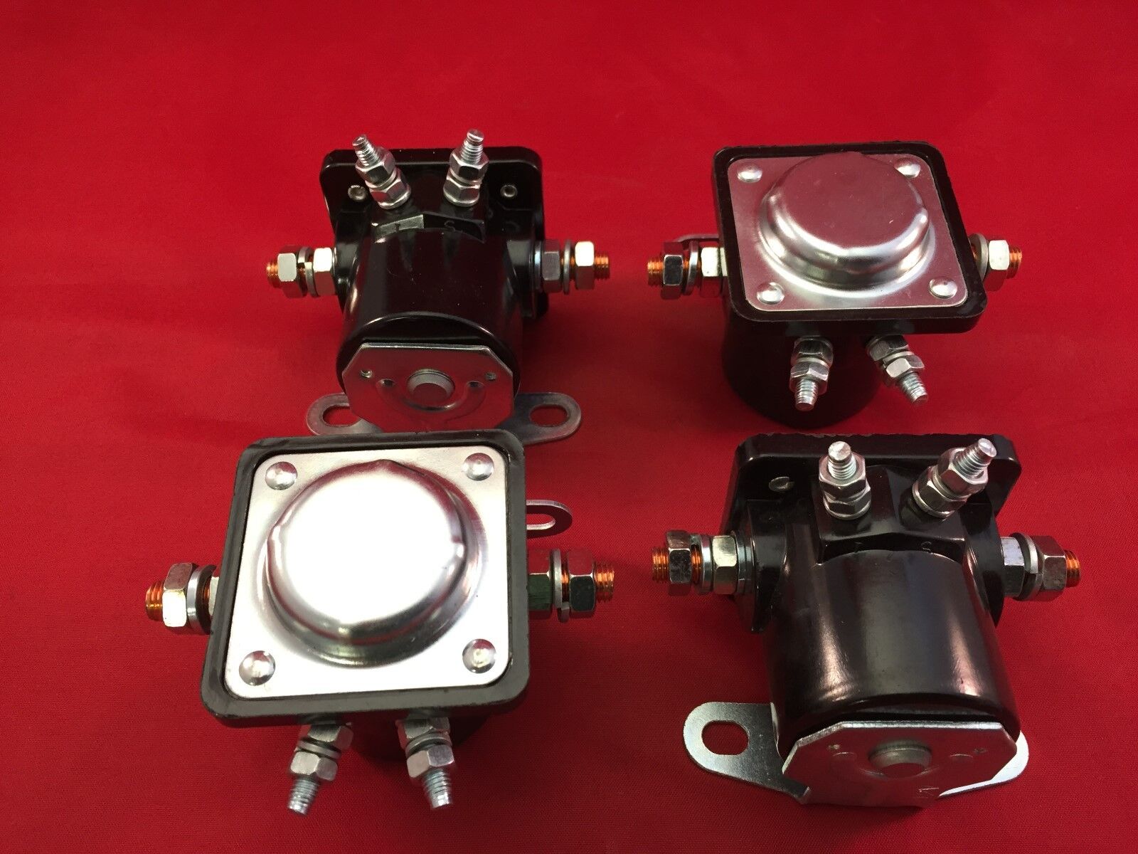 FOUR (4) NEW WINCH SOLENOIDS Solenoid Relay for EARLY WARN MODELS XD9000i 9.5ti 