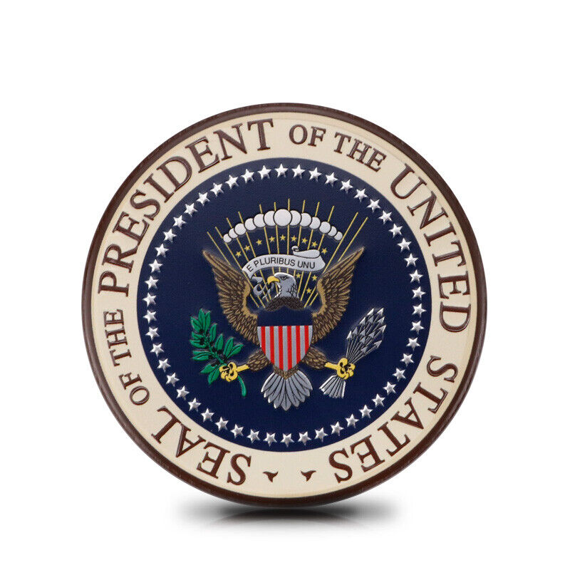 U.S. President Badge Ho Car Emblem Auto Fuel Tank Cap Metal Sticker Accessories