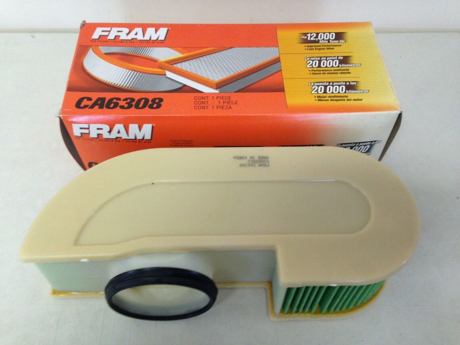 Fram CA6308 Air Filter fits 17220PH7013 17220PH7661 42219 042-1449 AF367  A14470