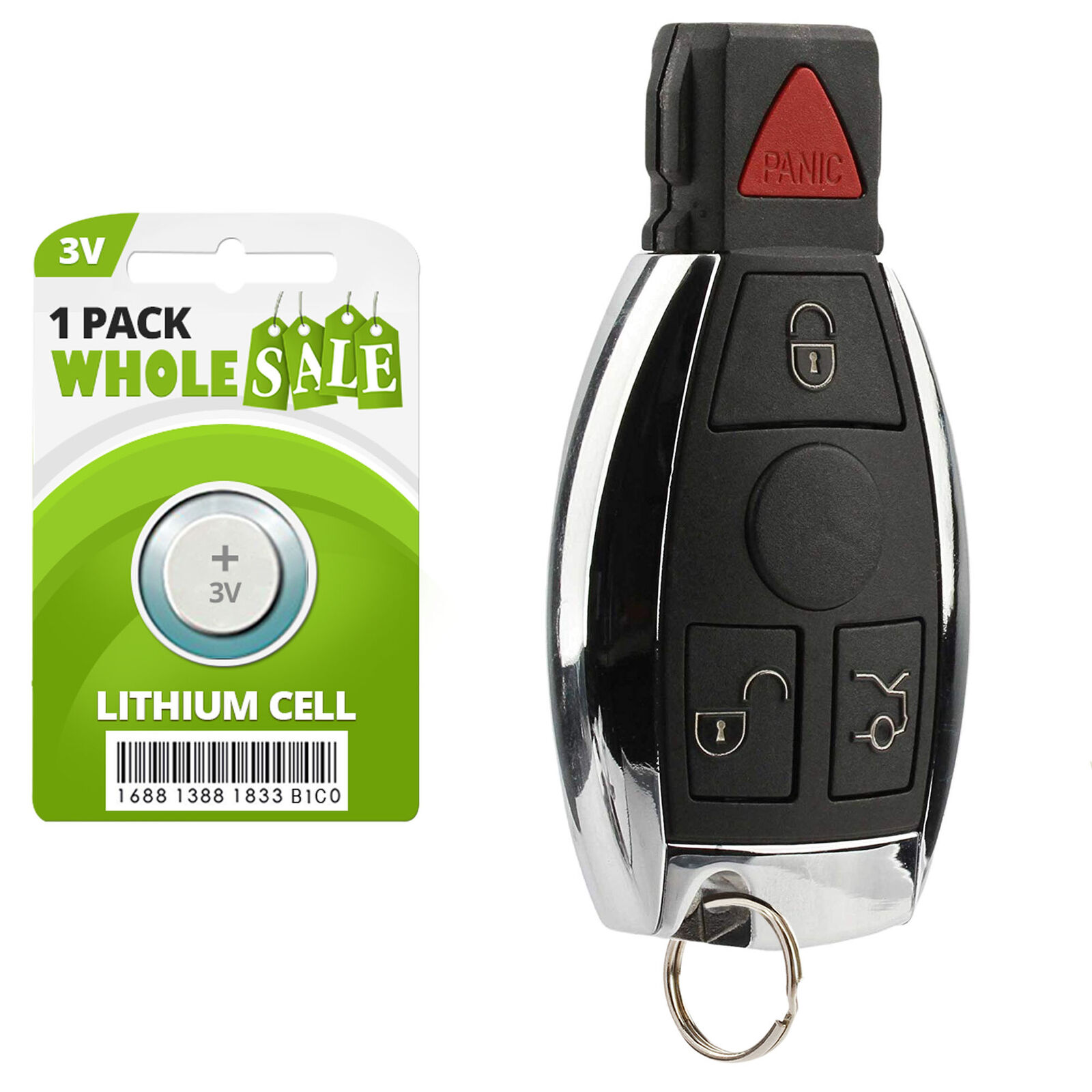 Replacement For 2000 2001 2002 2003 Mercedes Benz CLK430 Key Fob Remote