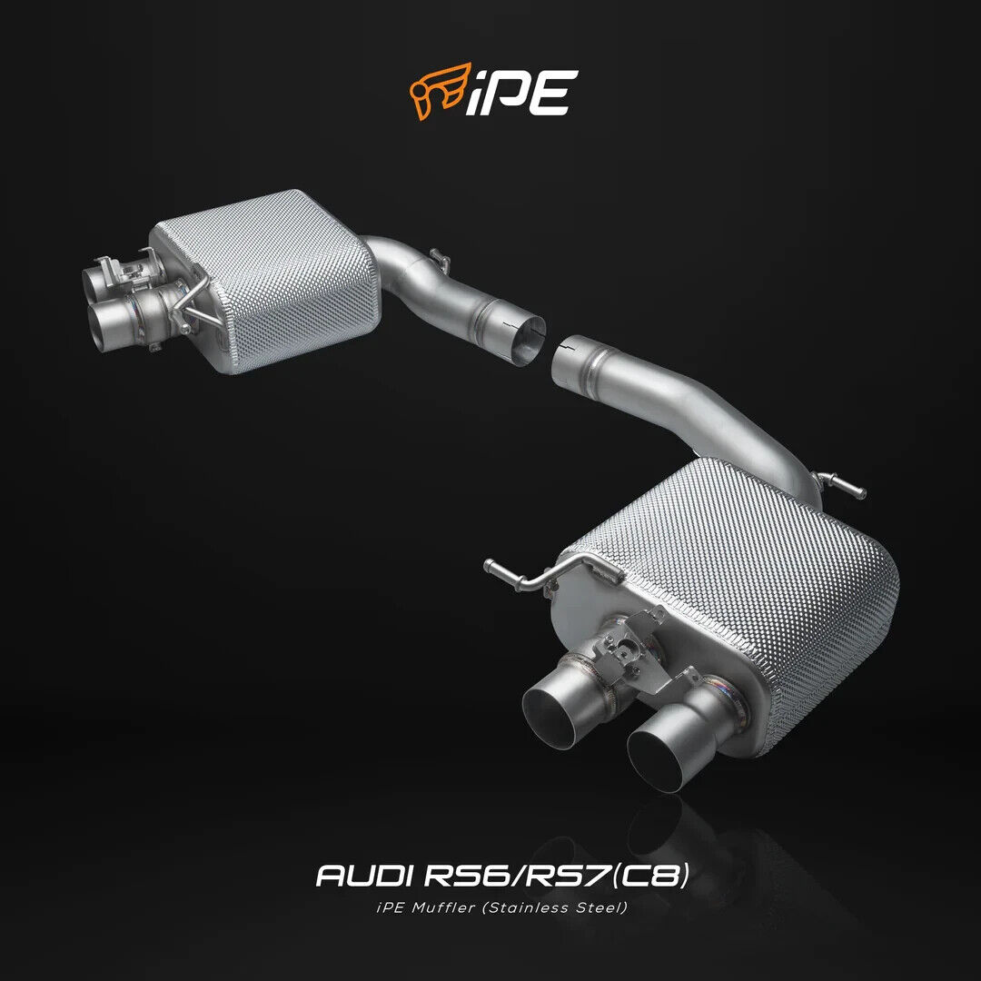 iPE Exhaust Valved Catback Audi RS6 / RS7 (C8) W/ Tips