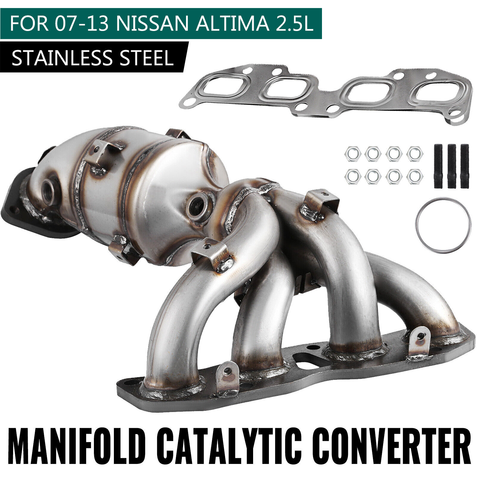 EPA Exhaust Manifold Catalytic Converter For 2007-2012 2013 Nissan Altima 2.5L