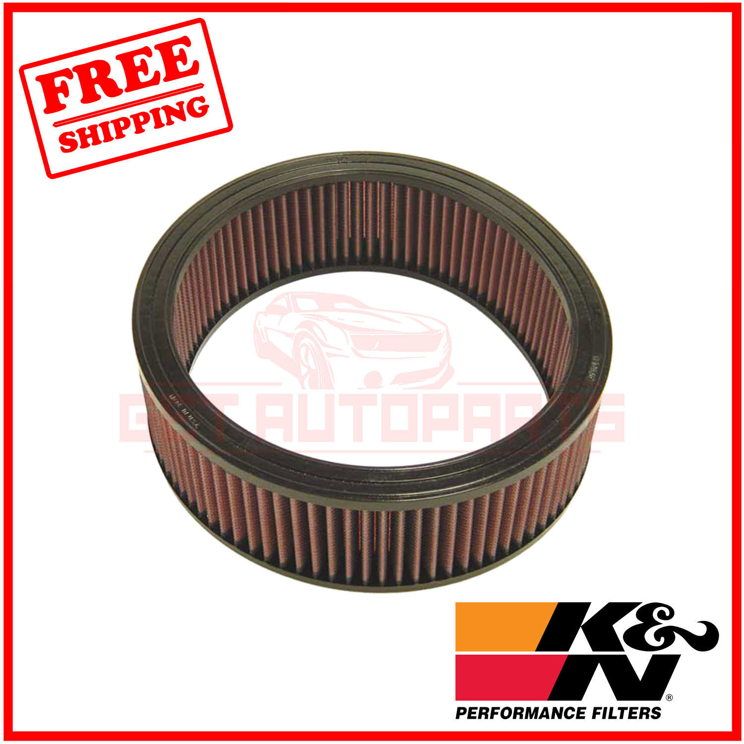 K&N Replacement Air Filter for Dodge D100 Pickup 1972-1974