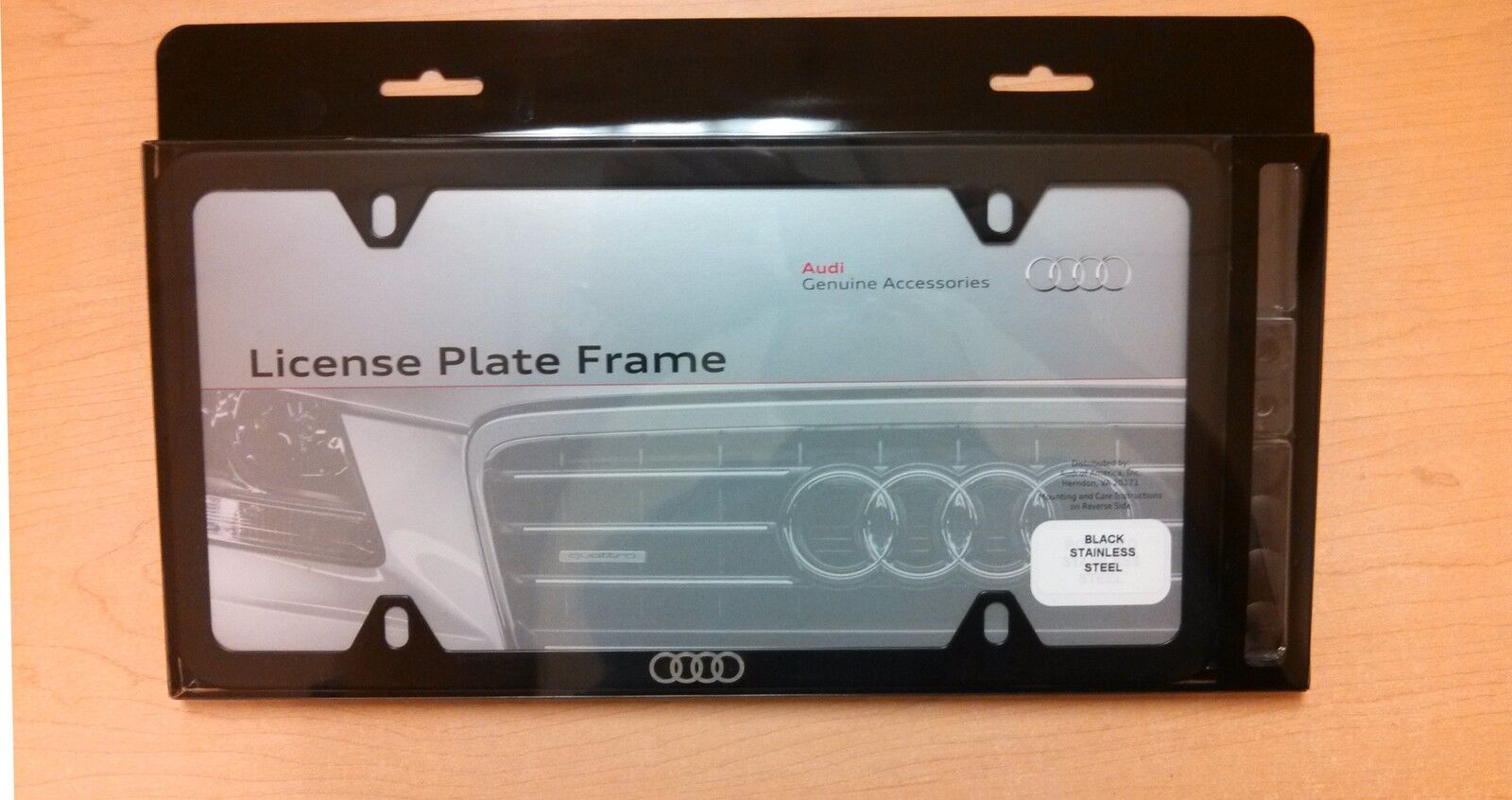 Audi ZAW071801C License Plate Frame