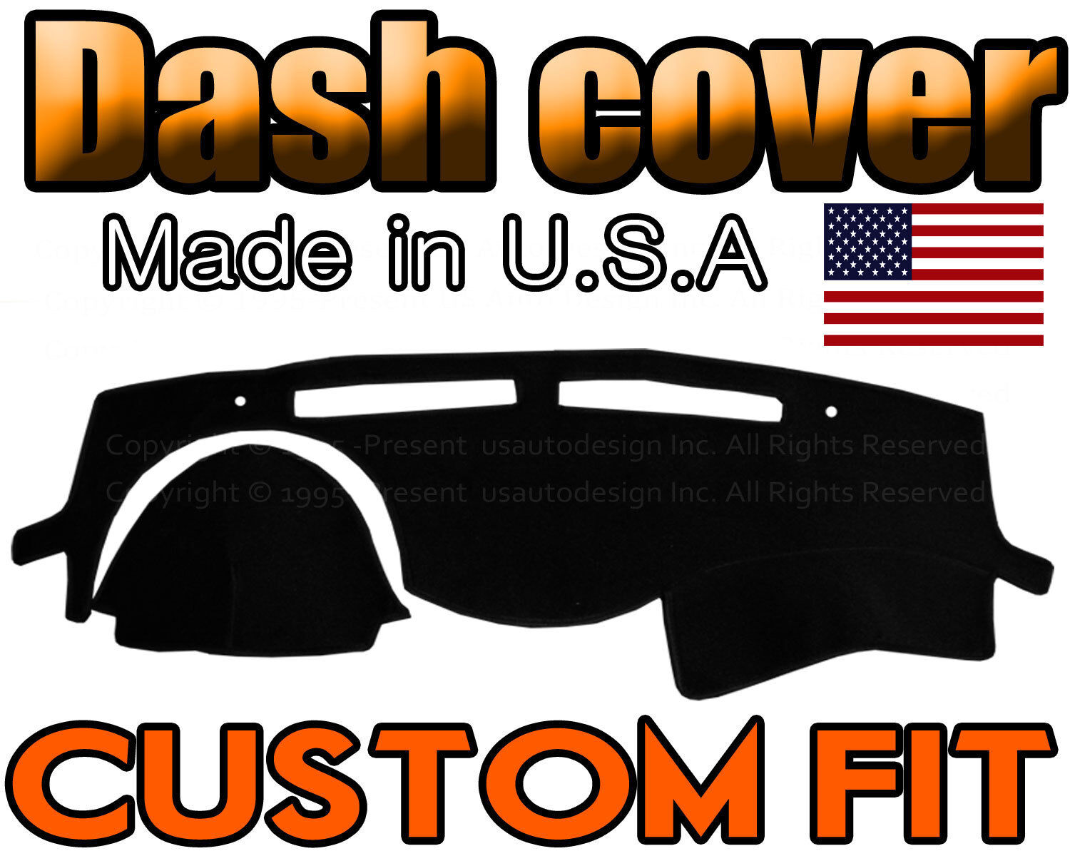 Fits 2008-2013  INFINITI G20 G35 G37 DASH COVER MAT DASHBOARD PAD / BLACK
