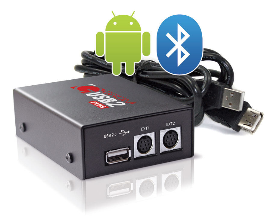 Grom Audio USB Droid iPod Bluetooth Samsung AUX MP3 Adapter Interface #AUDU2P