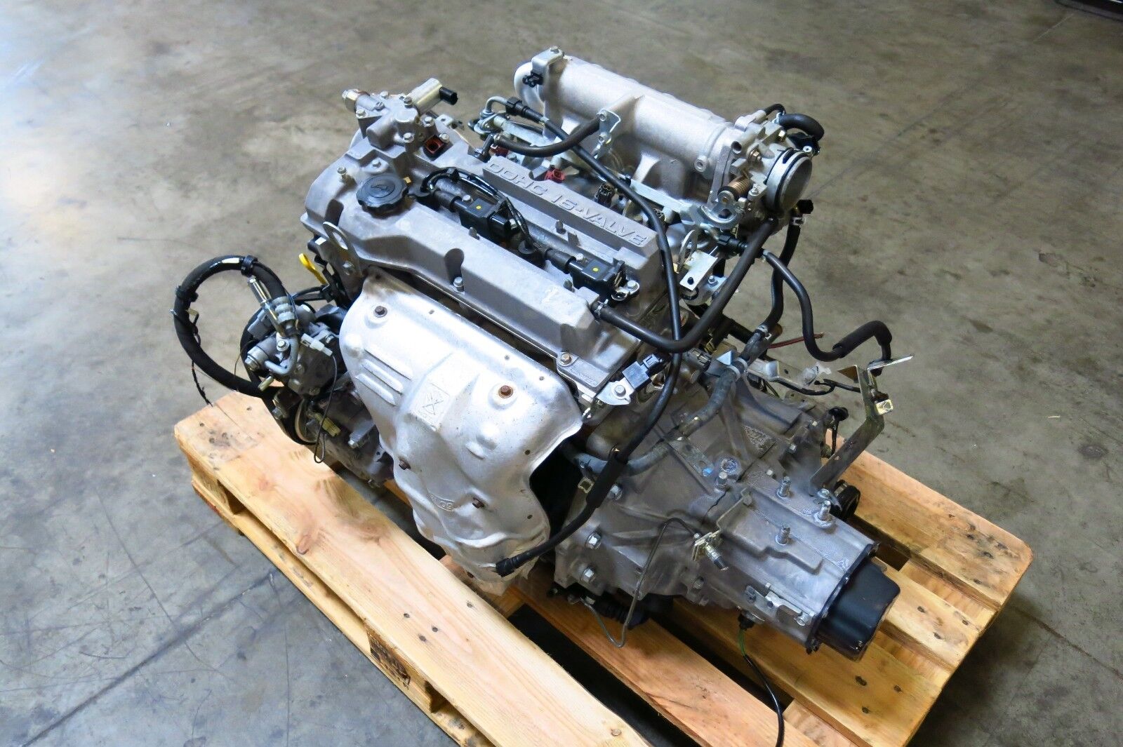 JDM 99-03 Mazda Protege 323 Familia ZL 1.5L DOHC Engine 5 Speed Transmission   