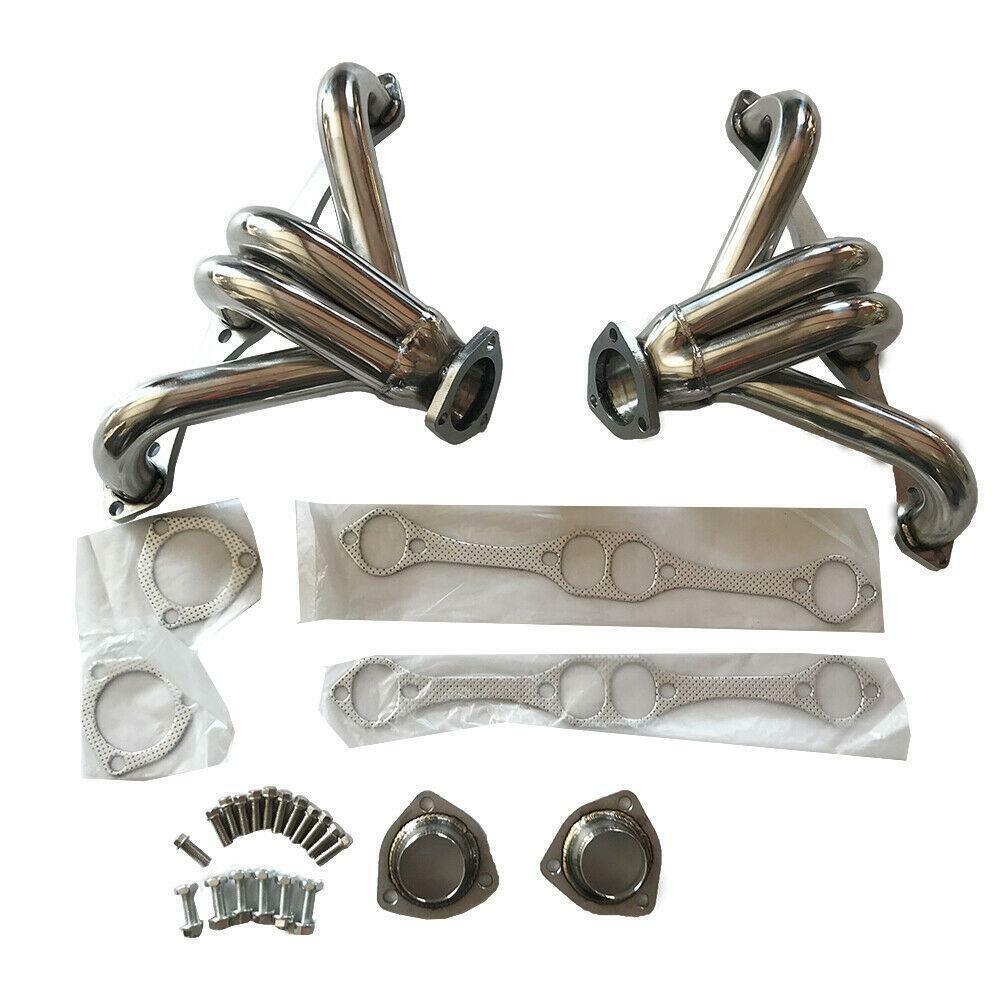 Stainless Exhaust Manifold Headers Small Block For Chevy SBC 350