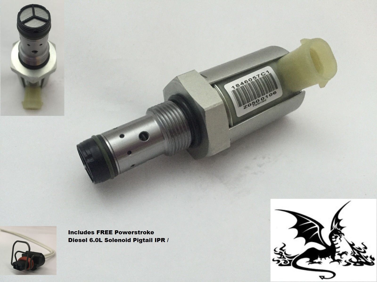 CM-5126 NEW FORD DIESEL 6.0L 05-10 IPR VALVE Fuel Injection Pressure Regulator 