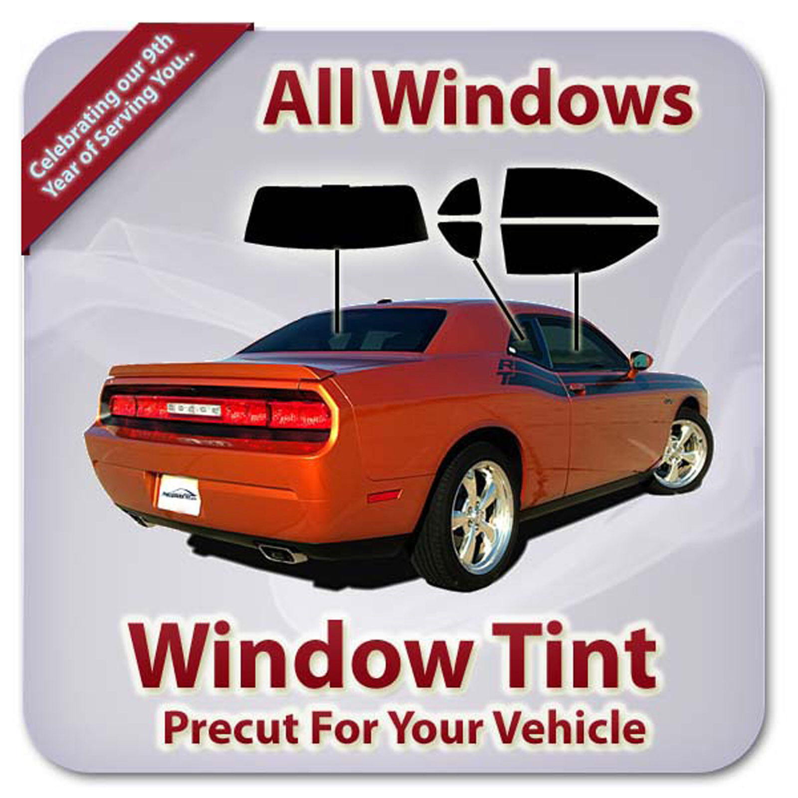 Precut Window Tint For Mitsubishi 3000 GT 1994-1999 (All Windows)