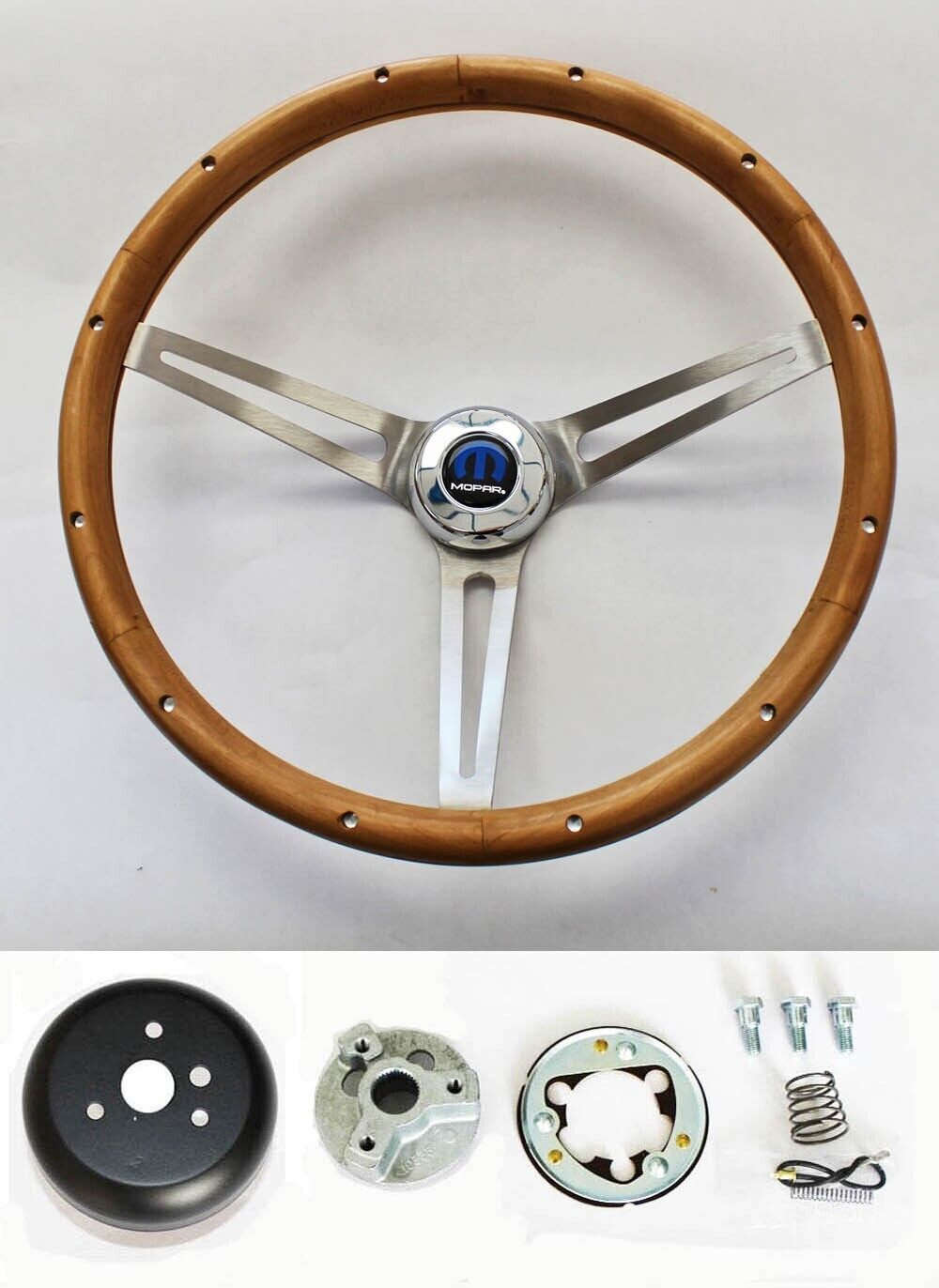 1961-1966 Dodge Charger Coronet GRANT Wood Steering Wheel 15