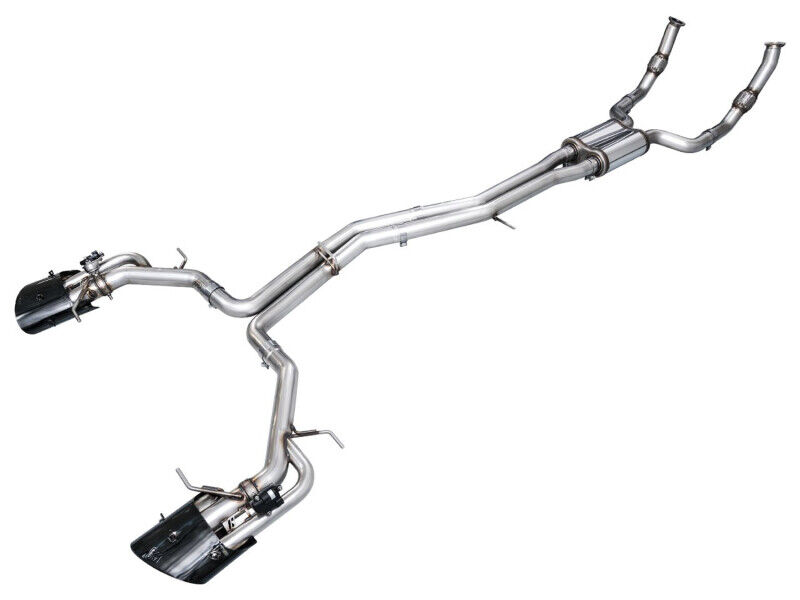 AWE Tuning Fits 21-23 Audi C8 RS6/RS7 SwitchPath Cat-back Exhaust - Diamond