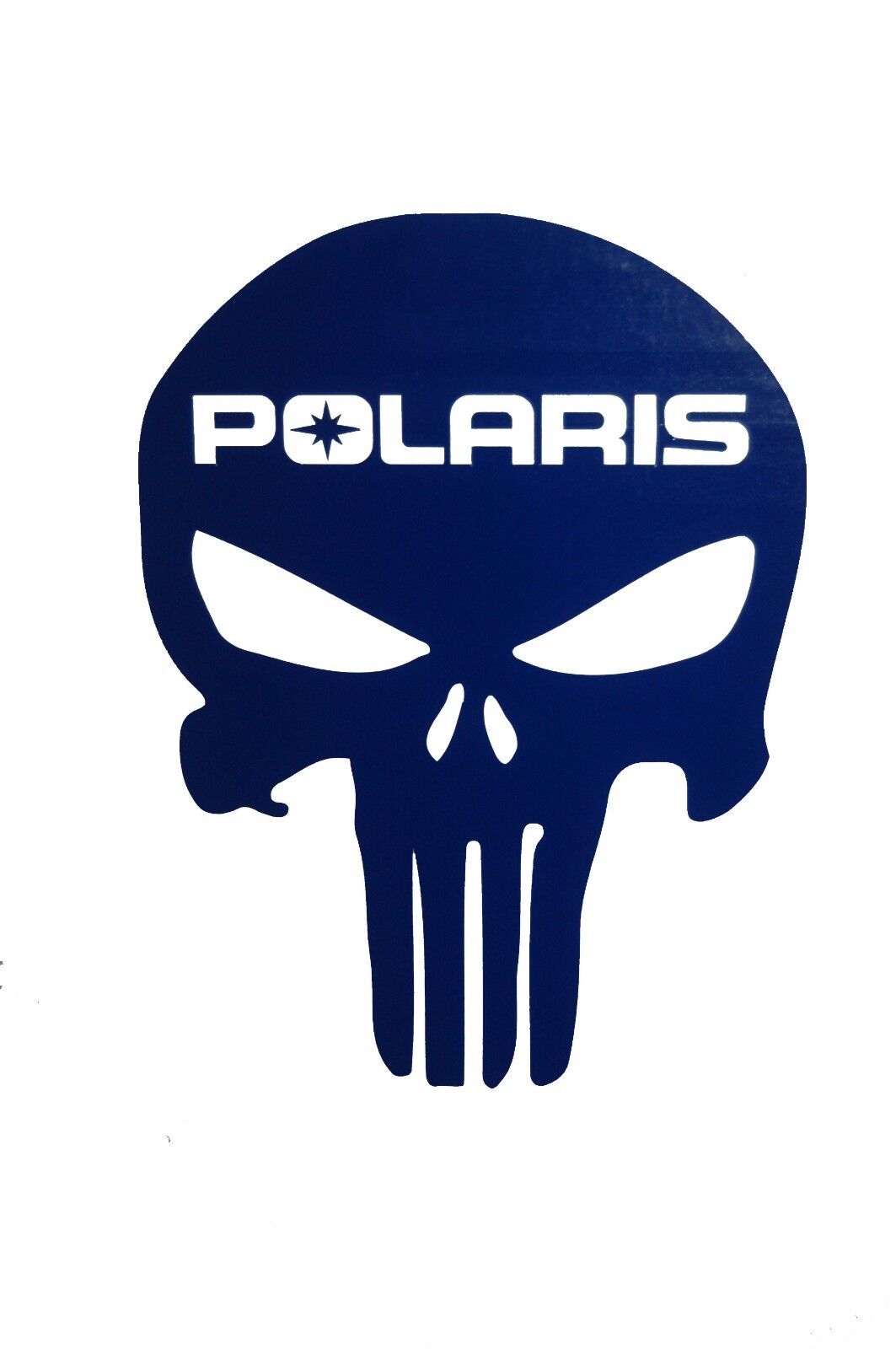 Punisher Polaris Skull Jet Ski ATV Slingshot Vinyl Decal Sticker 61111