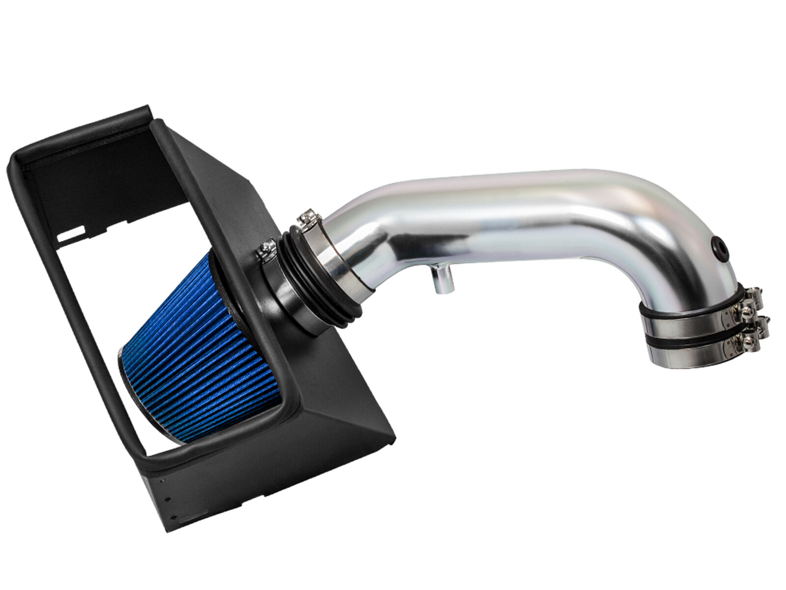 Cold Heat Shield Air Intake + BLUE Filter for 09-21 Ram 1500 Classic 5.7L V8