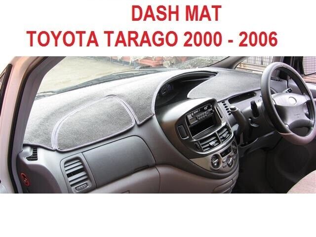 DASH MAT, GREY DASHMAT, DASHBOARD COVER  FIT  TOYOTA TARAGO 2000 - 2006, GREY