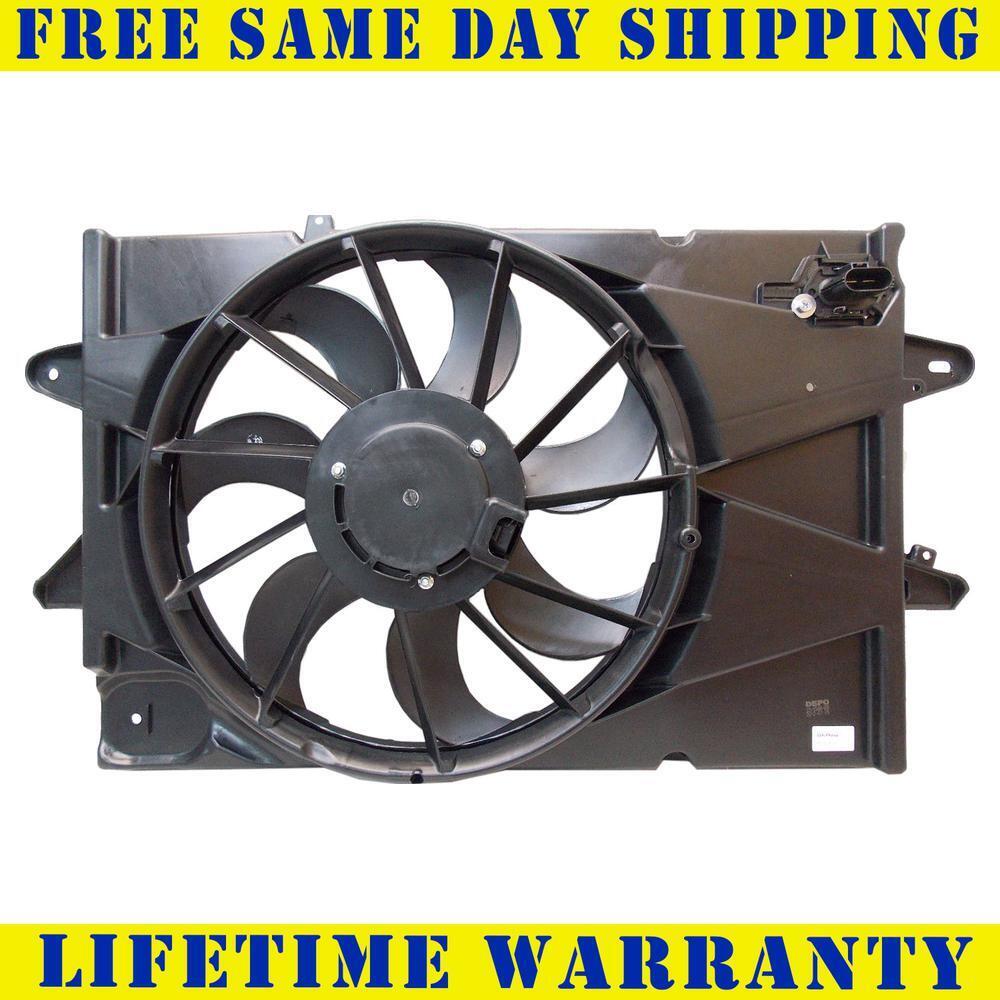 Engine Cooling Fan Assembly For 2010-2017 Chevrolet Equinox GMC Terrain 2.4L