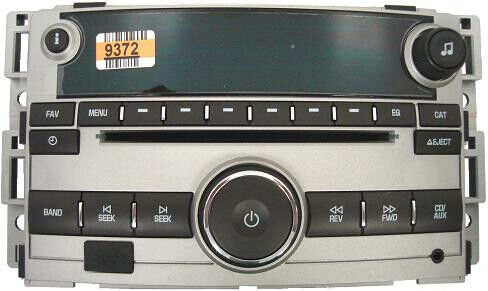 Cobalt G5 CD MP3 XM ready radio. OEM factory GM Delco stereo. 20789372 new