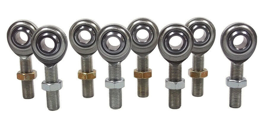 ECONOMY 4 LINK 3/8 x 3/8-24 ROD END KIT HEIM JOINTS ENDS HEIMS 