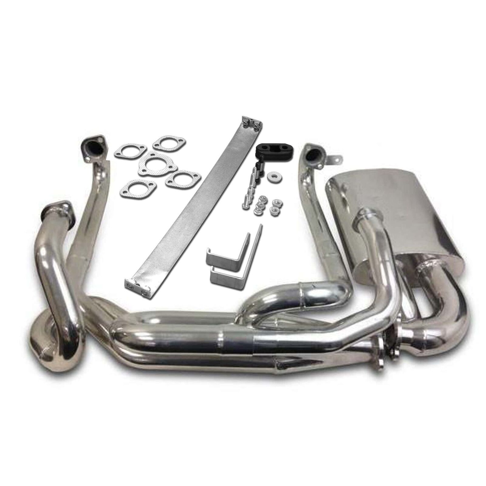 VW Complete Sidewinder Style Exhaust 1-5/8