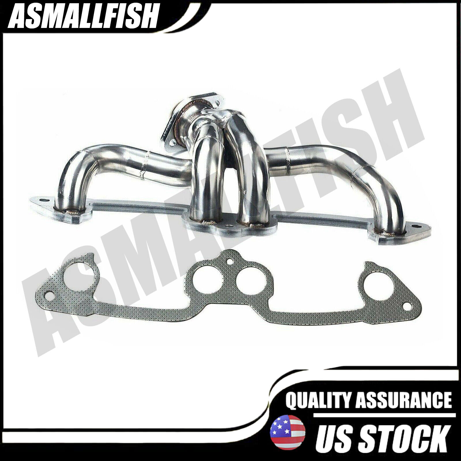 Stainless Manifold Header w/ Gasket NEW FITS FOR 1991-2002 Jeep Wrangler 2.5L L4