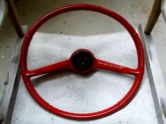 1961-1966 Studebaker LARK HAWK Steering Wheel red used