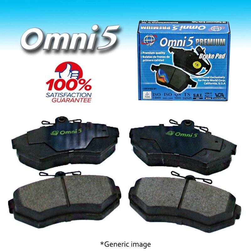 BS0562 : Omni 5 Semi Metalic Brake Pad PDM1160 Front ISO Certified 