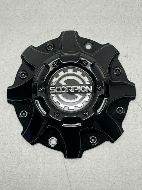 Scorpion Gloss Black Wheel Center Cap 289-CAP LG1807-22 SC30