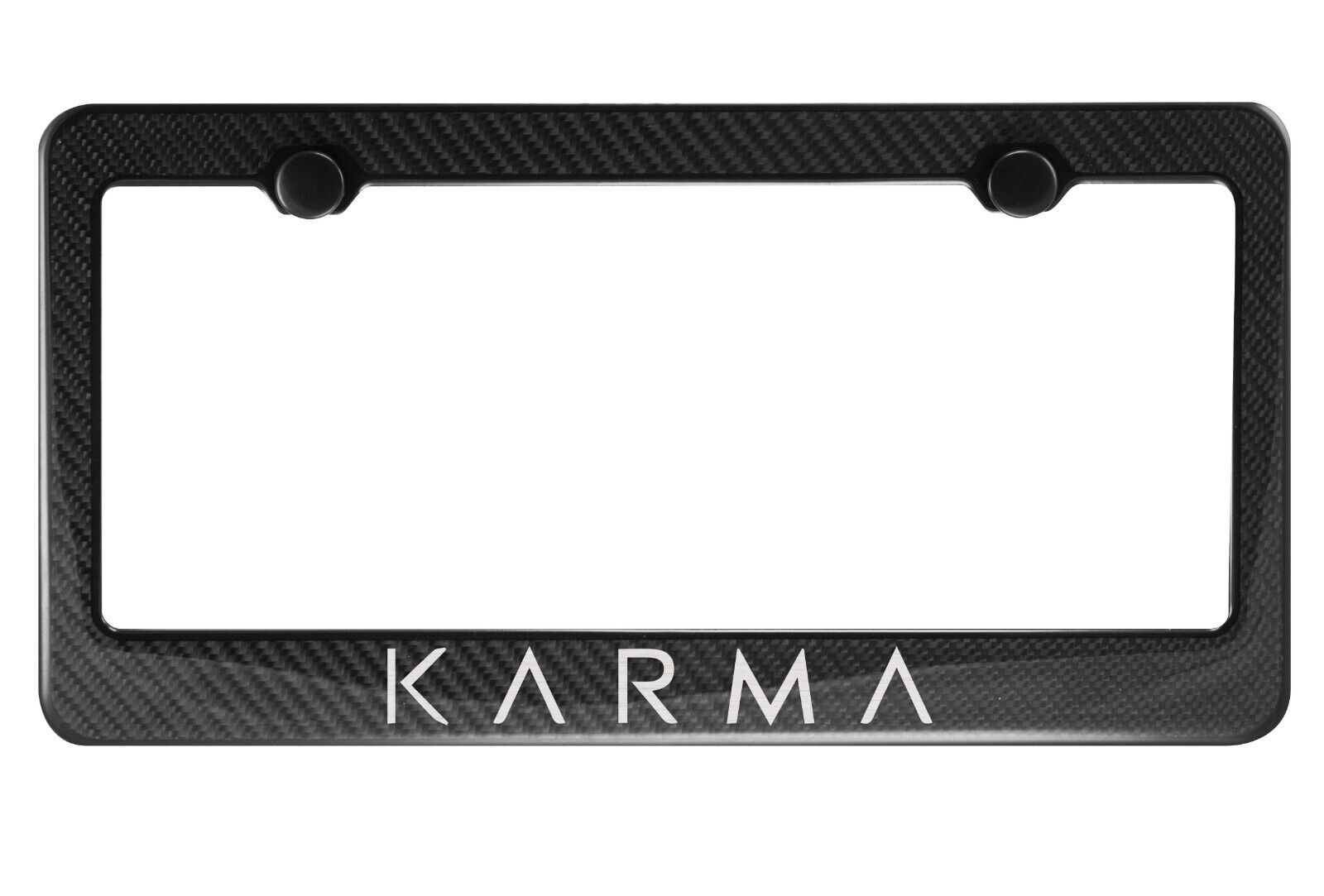 Carbon Fiber License Plate Frame for Karma (Fit Front Only)
