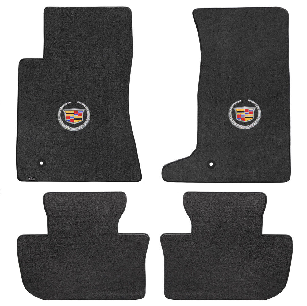 FOR Cadillac CTS-V COUPE 2011-2015 Front - Rear Floor Mats CADILLAC LOGO 620081