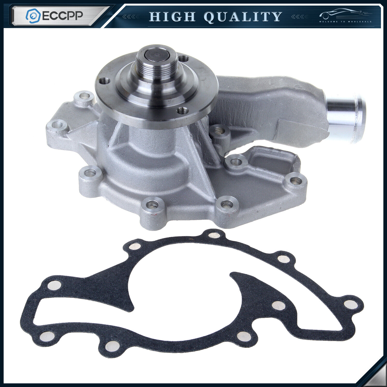 Water Pump W/ Gasket Fits Land Rover Discovery Range Rover 3.9L 4.0L 4.6L