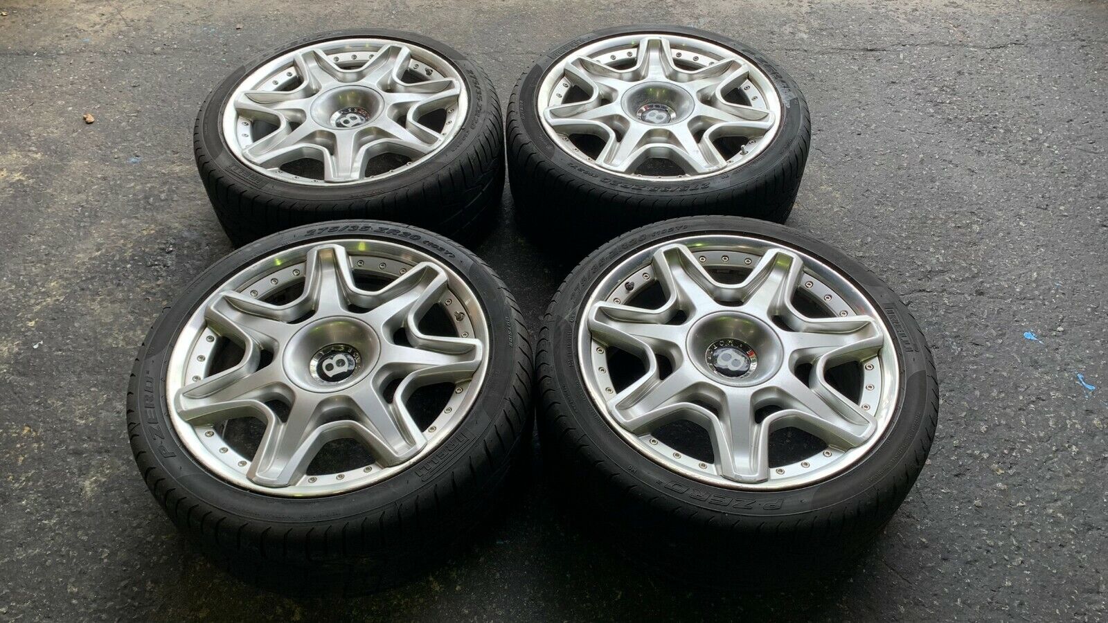 BENTLEY CONTINENTAL FLYING SPUR 2012 20 INCH ALLOY WHEELS RIMS WITH TYRES #1728