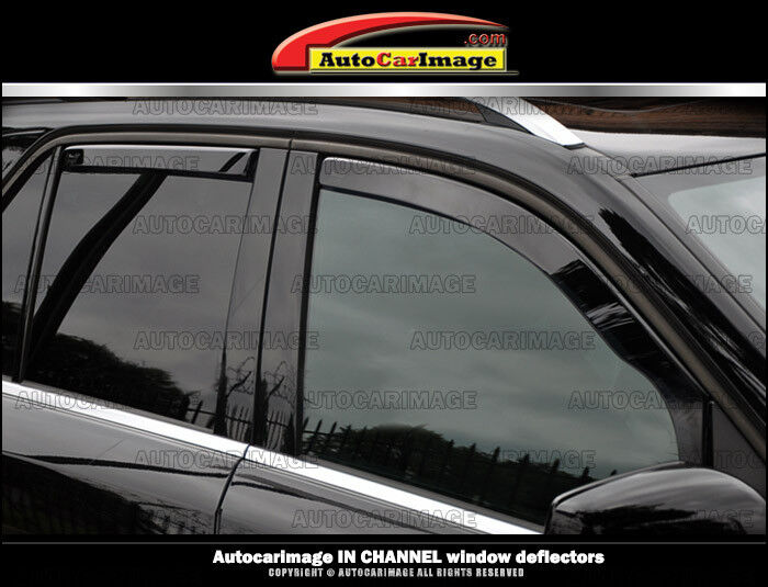 WEATHER TECH IN-CHANNEL RAIN GUARDS FOR TOYOTA HIGHLANDER  2001-2007