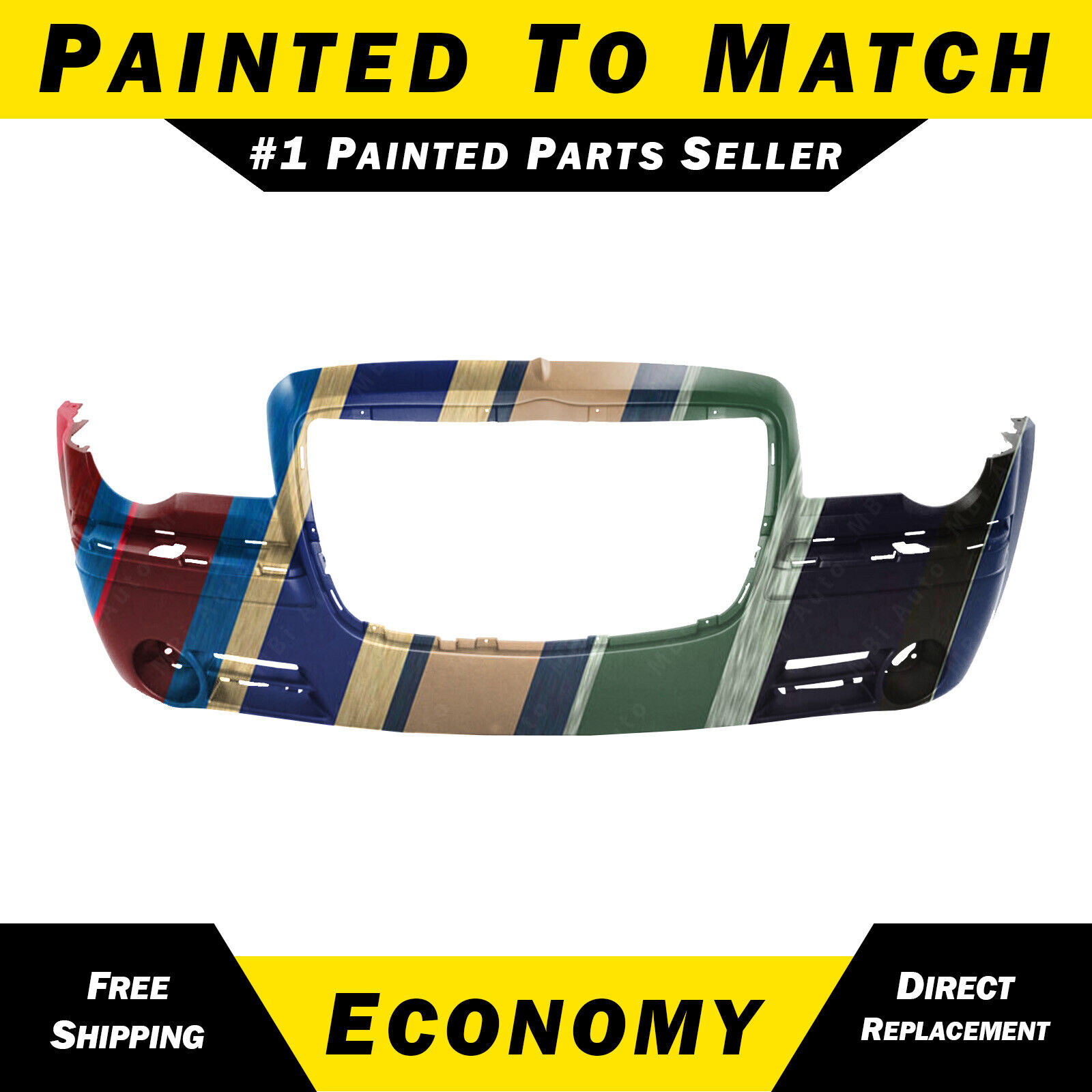 NEW Painted To Match - Front Bumper Cover Fascia for 2005-2010 Chrysler 300 5.7L