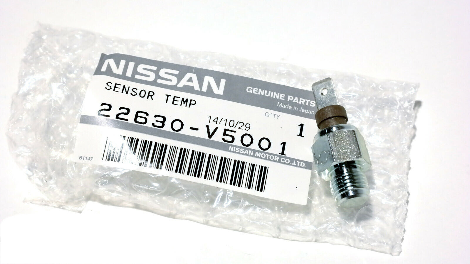 1990-1996 Nissan 300ZX Fuel Temp Temperature Sensor GENUINE OEM NEW 22630V5001