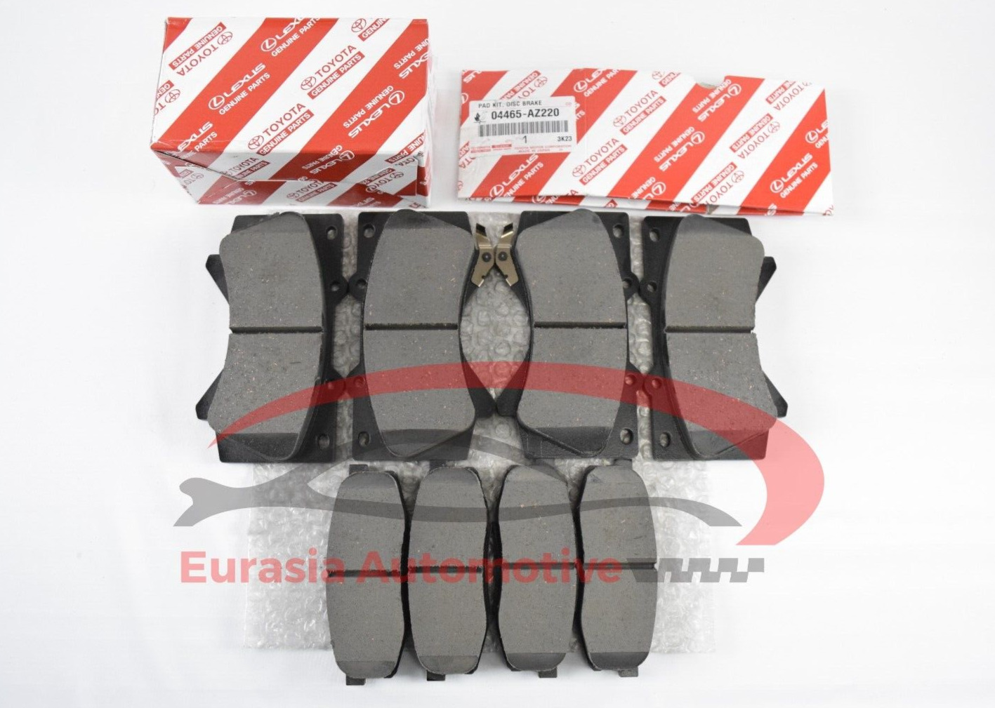 Genuine Factory Lexus LX570 2008-2020 Front and Rear OEM Brake Pads