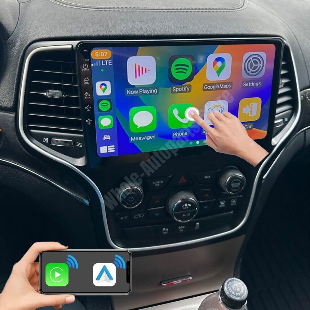 For 2014-2022 Jeep Grand Cherokee Android 13.0 Carplay Car Stereo Radio GPS Navi