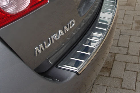 Genuine 2009-2014 Nissan Murano Chrome Bumper Protector NEW OEM